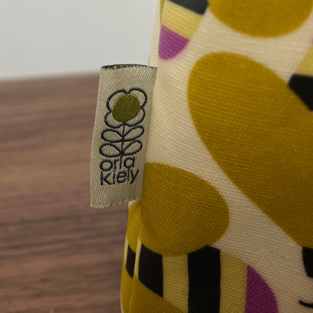 Yellow Bee Print Cosmetic Pouch - Picture 12 of 14
